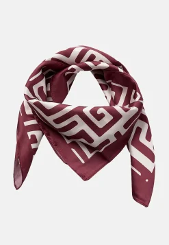 Hot Scarf i mönstrad satäng Accessoarer