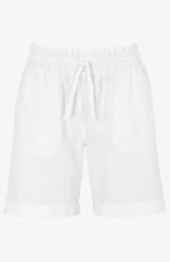 Discount Shorts i tvättad bomull Byxor|Shorts