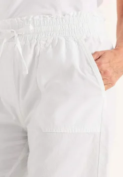 Discount Shorts i tvättad bomull Byxor|Shorts