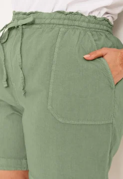 Hot Shorts i tvättad bomull Byxor|Shorts