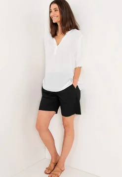 New Shorts i tvättad bomull Byxor|Shorts