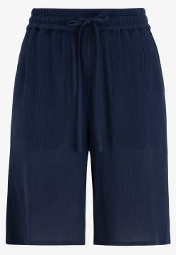 Clearance Shorts i viskoscrêpe Byxor|Shorts