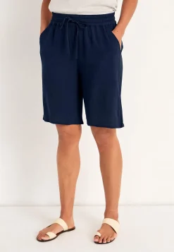 Clearance Shorts i viskoscrêpe Byxor|Shorts