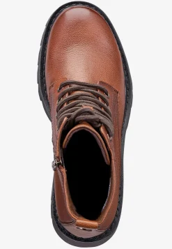 Skinnkänga med dragkedja Kängor & Boots|Skinnskor