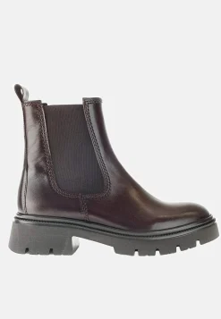 Discount Skinnkänga med dragkedja Kängor & Boots|Skinnskor