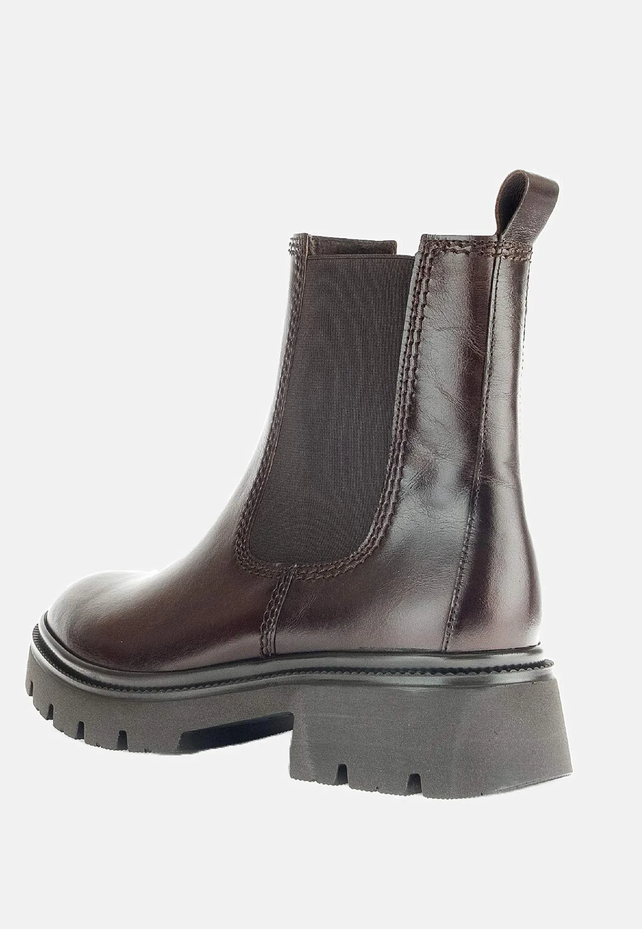 Discount Skinnkänga med dragkedja Kängor & Boots|Skinnskor
