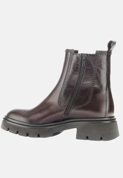 Discount Skinnkänga med dragkedja Kängor & Boots|Skinnskor