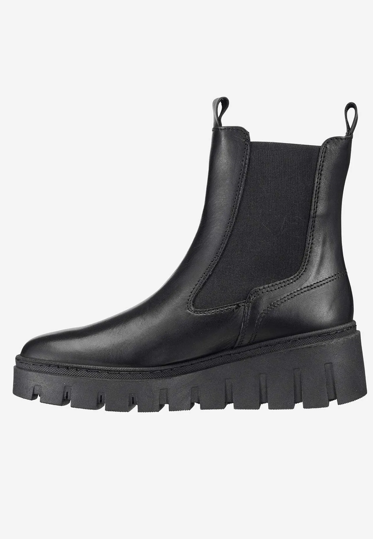 Skinnkänga med hög sula Kängor & Boots|Skinnskor