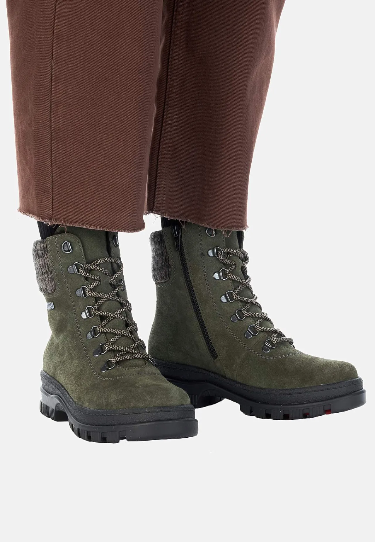 Clearance Skinnkänga med infällbara broddar Kängor & Boots|Vinterskor
