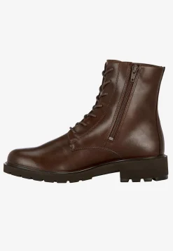 Hot Skinnkänga med snörning Metropole Vienna Kängor & Boots|Skinnskor