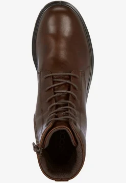 Hot Skinnkänga med snörning Metropole Vienna Kängor & Boots|Skinnskor