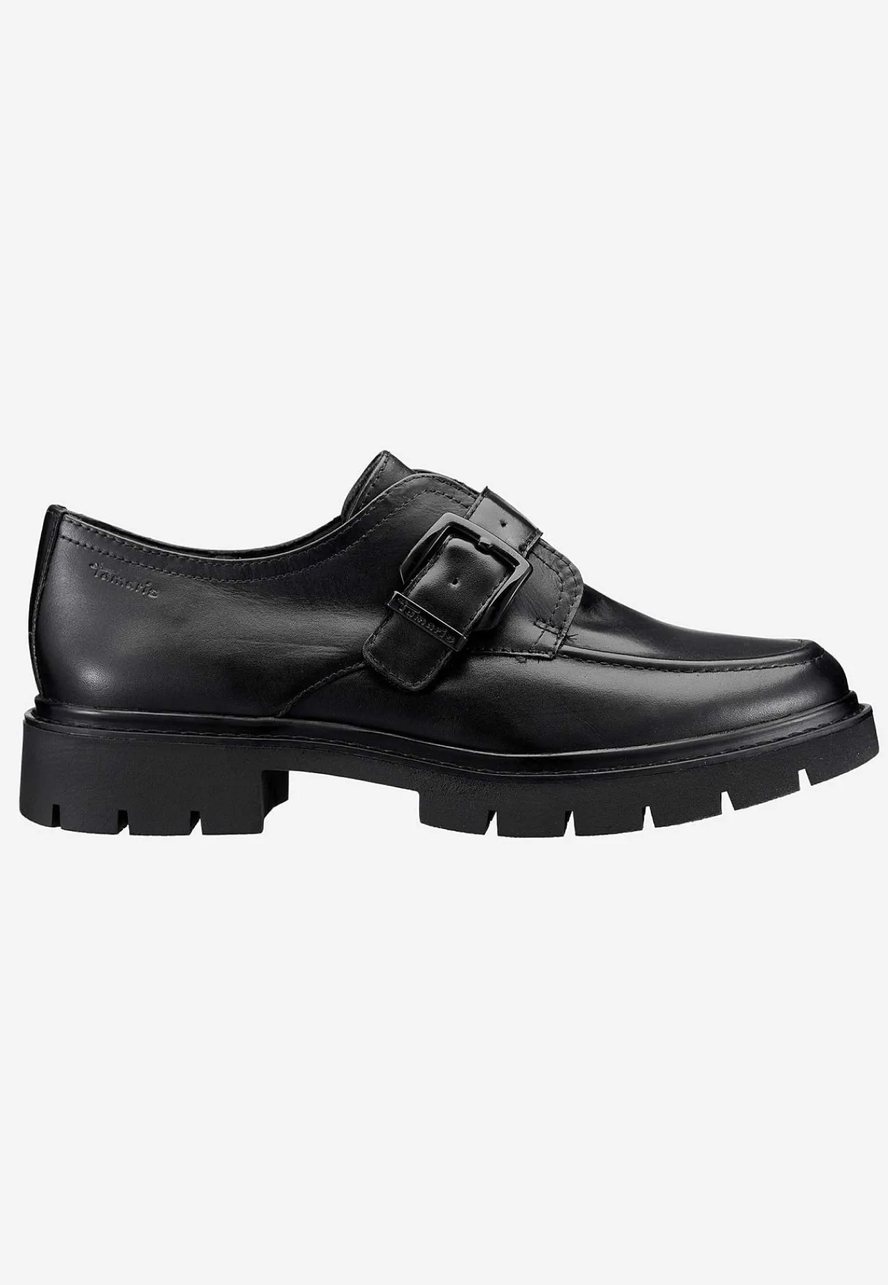 Hot Skinnloafer med spänne Comfort Skinnskor|Loafers