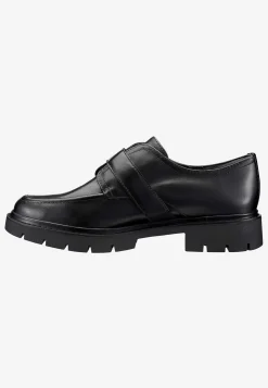 Hot Skinnloafer med spänne Comfort Skinnskor|Loafers