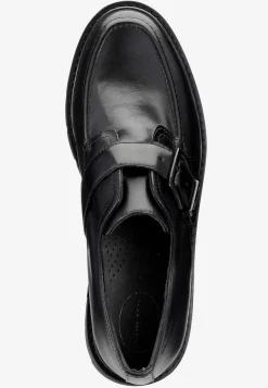 Hot Skinnloafer med spänne Comfort Skinnskor|Loafers