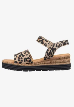 Discount Skinnsandal med kardborrestängning Skinnskor|Sandaler