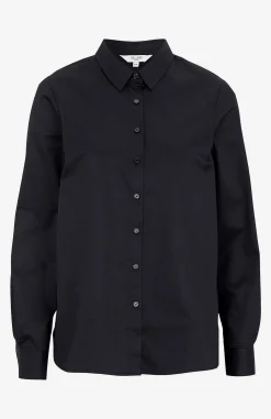 Hot Skjorta i bomullssatin Skjortor & Blusar|Plus Size
