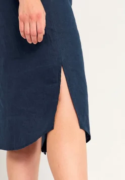 Sale Skjortklänning Premium i lin Klänningar & Kjolar|Premium