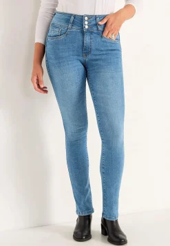 Hot Smala jeans med hög midja - tre längder Jennifer Byxor|Jeans