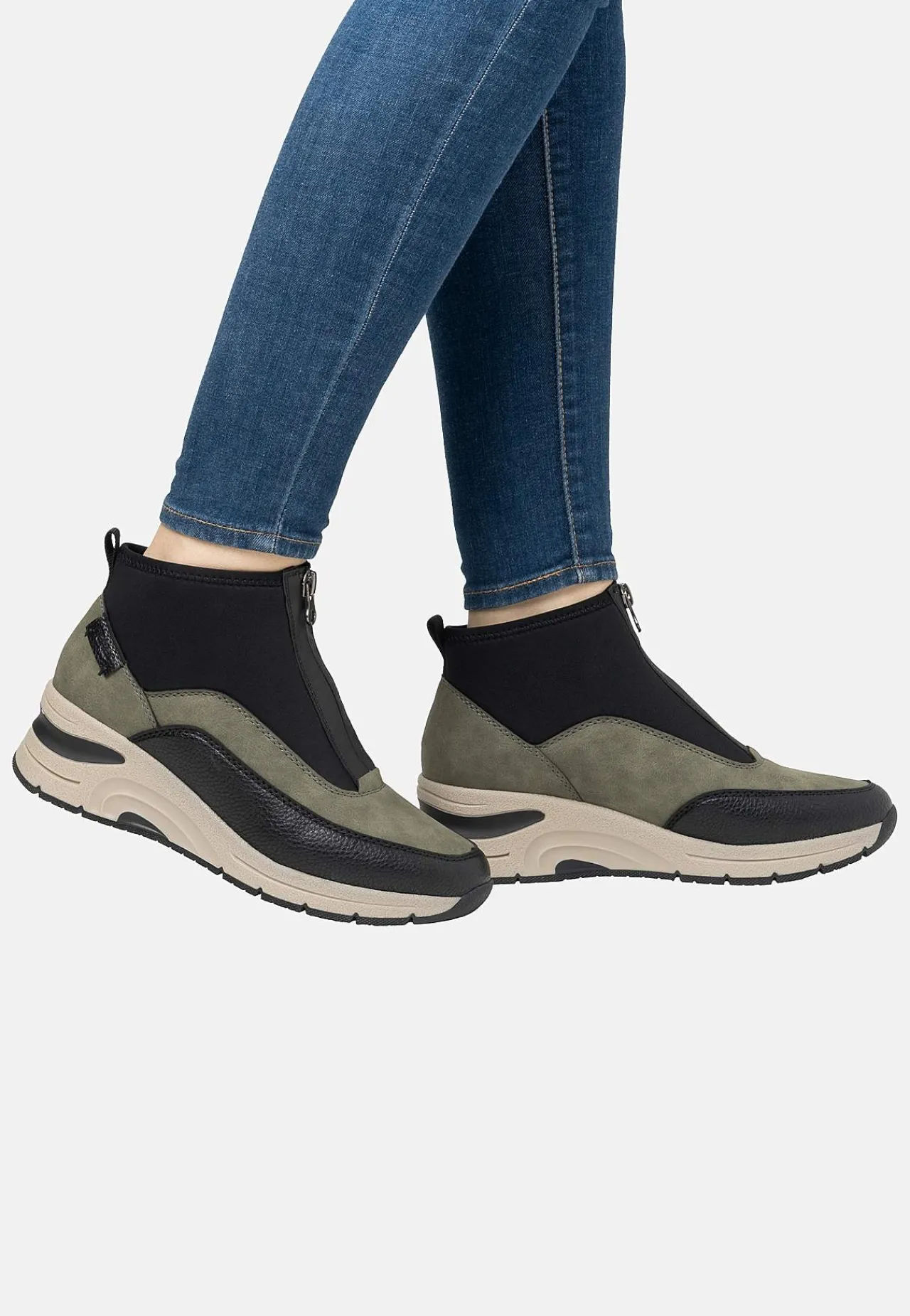 Clearance Sneakerkänga med kilklack Kängor & Boots|Sneakers
