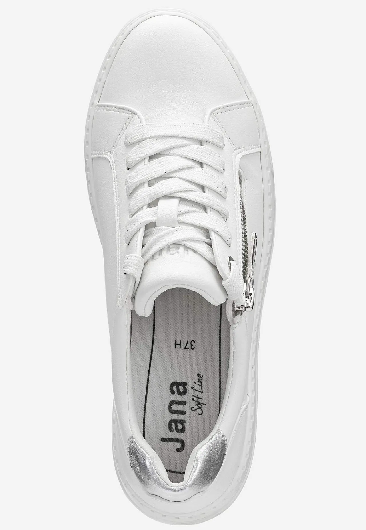 Outlet Sneakers med dragkedja Sneakers|Bred Läst