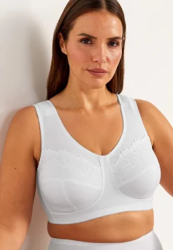 Best Soft-bh med broderi Lily Basplagg|Plus Size