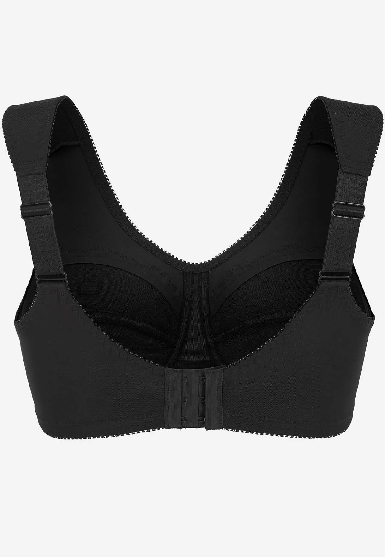 Soft-bh med broderi Lily 2-pack Basplagg|Plus Size