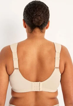 Soft-bh med broderi Lily 2-pack Basplagg|Plus Size
