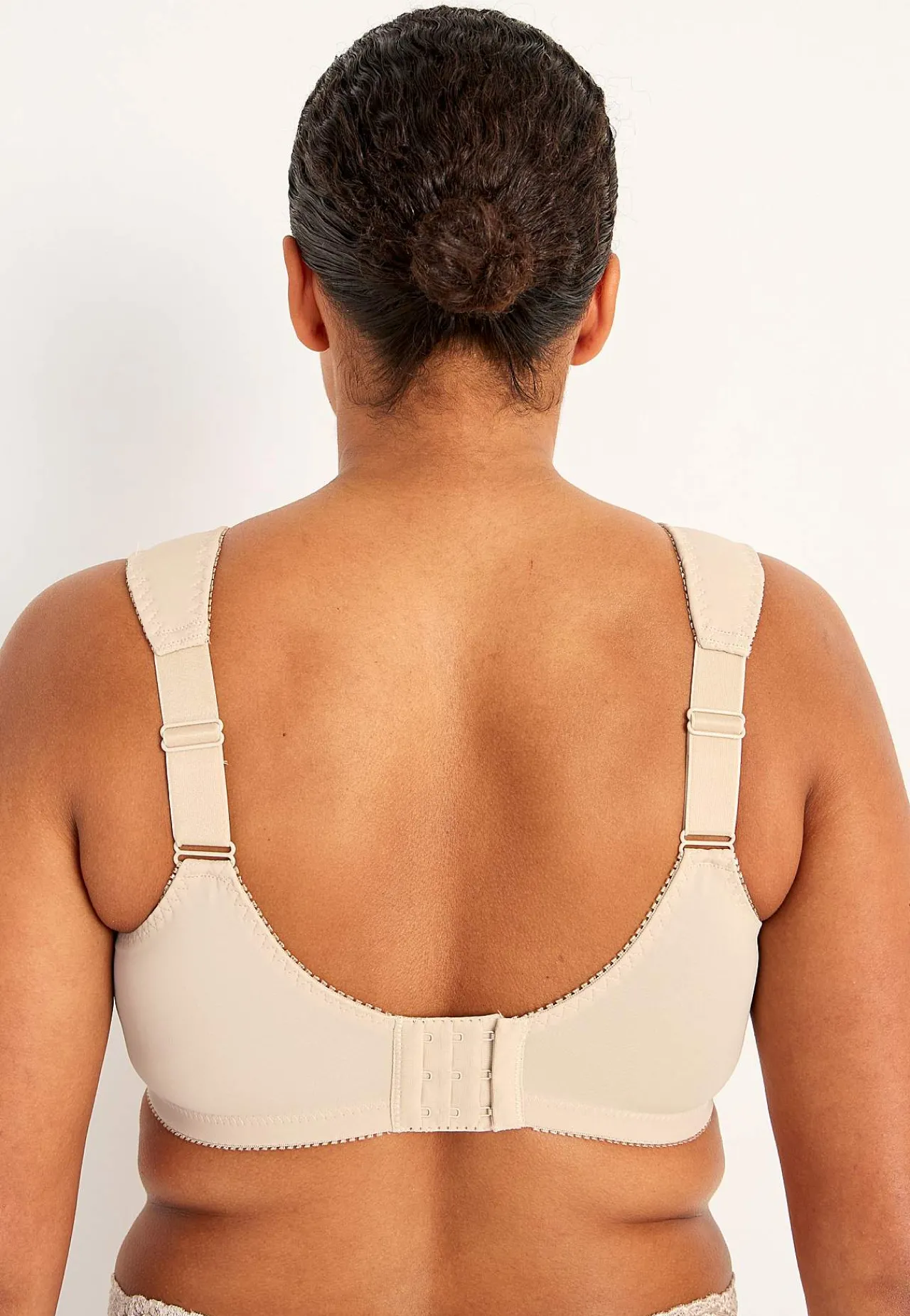 Soft-bh med broderi Lily 2-pack Basplagg|Plus Size