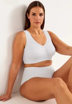 Hot Soft-bh med broderi Lily 2-pack Basplagg|Plus Size
