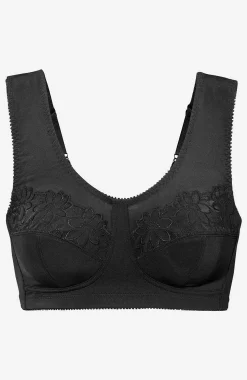 Discount Soft-bh med broderi Lily 2-pack Basplagg|Plus Size