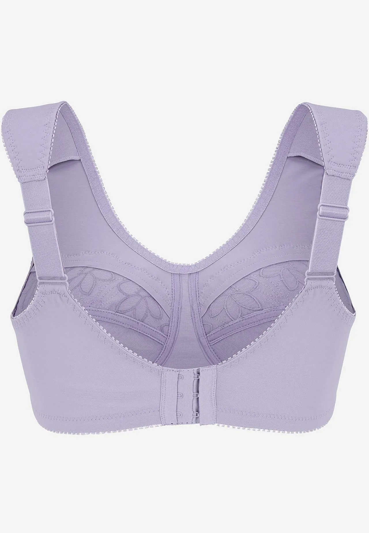 Clearance Soft-bh med broderi Lily 2-pack Basplagg|Plus Size