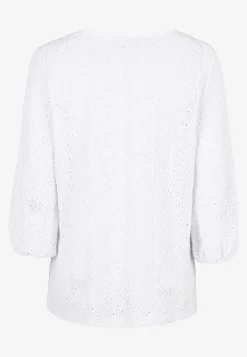 Spetstopp med hålmönster Toppar & T-Shirts|Skjortor & Blusar