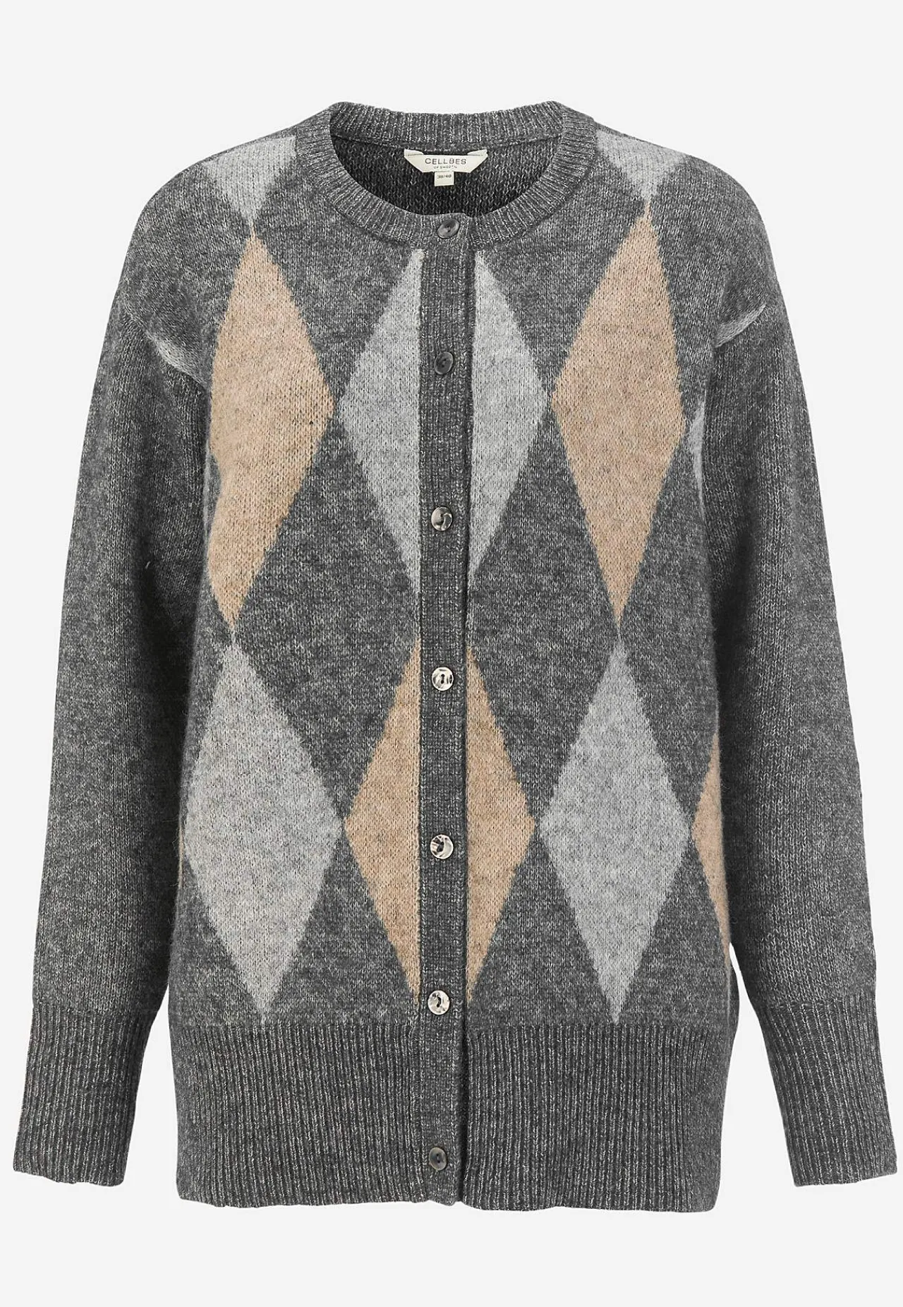 Outlet Stickad cardigan Tröjor & Cardigans|Stickat