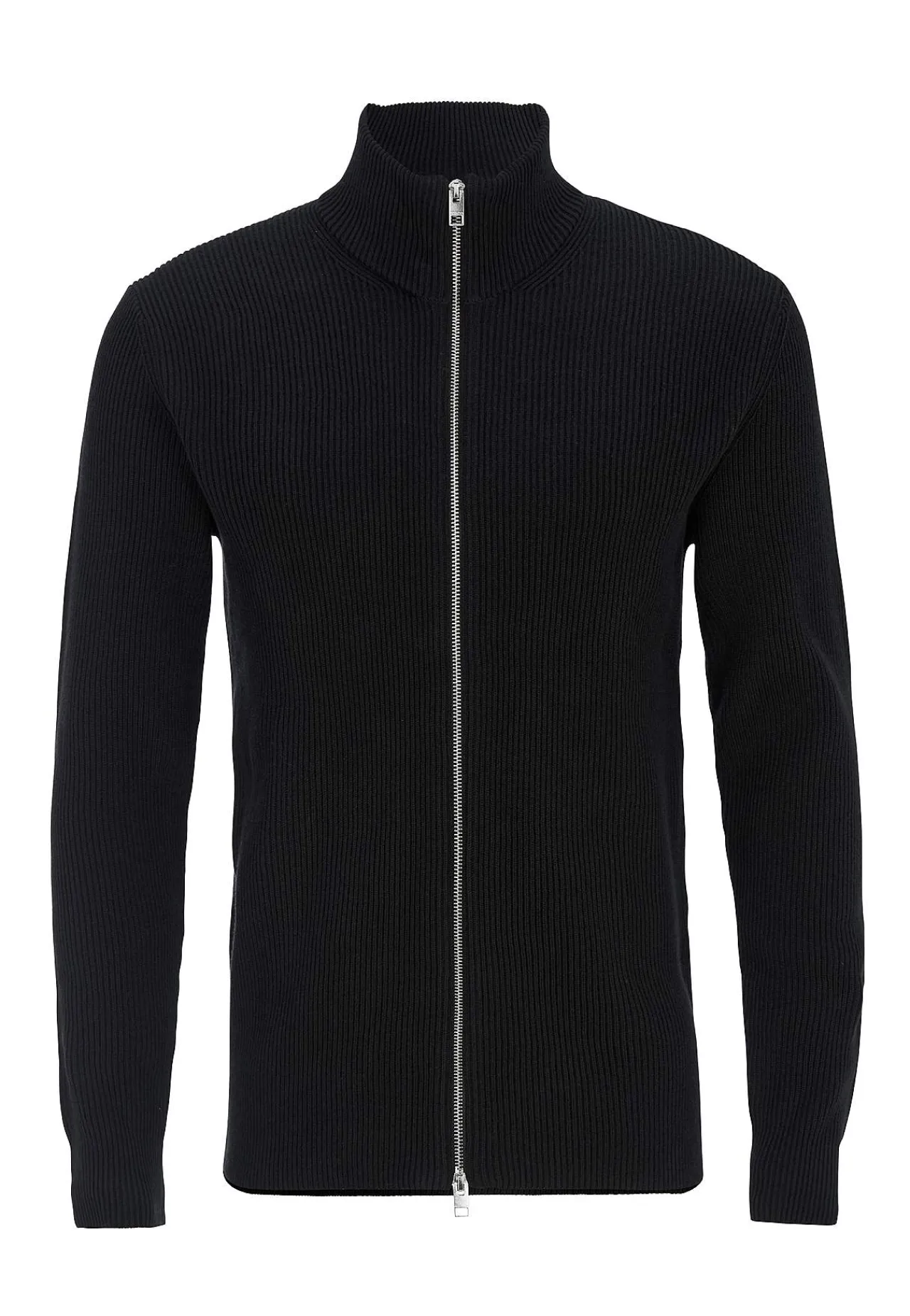 New Stickad cardigan med dragkedja Tröjor & Hoodies