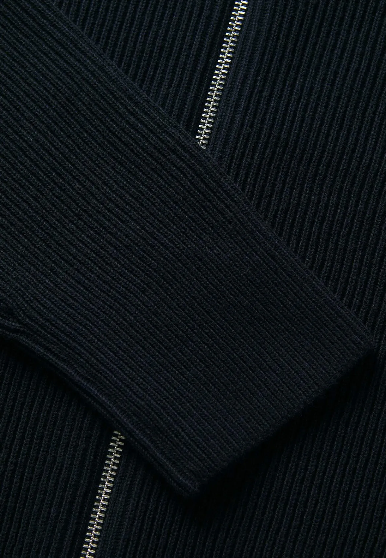 New Stickad cardigan med dragkedja Tröjor & Hoodies