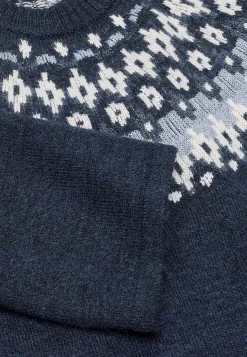 Online Stickad, jacquardmönstrad klänning Klänningar & Kjolar|Stickat