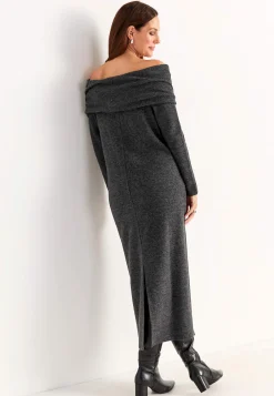 Outlet Stickad klänning Klänningar & Kjolar|Stickat