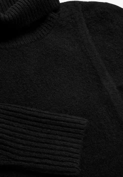 Stickad polotröja med omlottdetalj fram Tröjor & Cardigans|Stickat