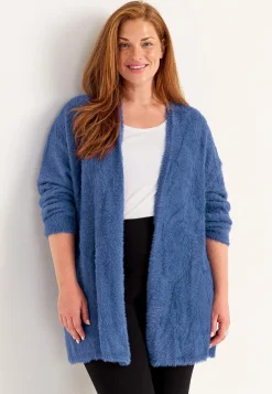Online Stickad, öppen cardigan Tröjor & Cardigans|Stickat