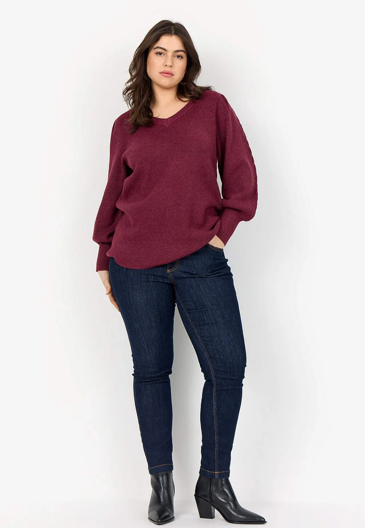 Clearance Stickad tröja Tröjor & Cardigans|Stickat