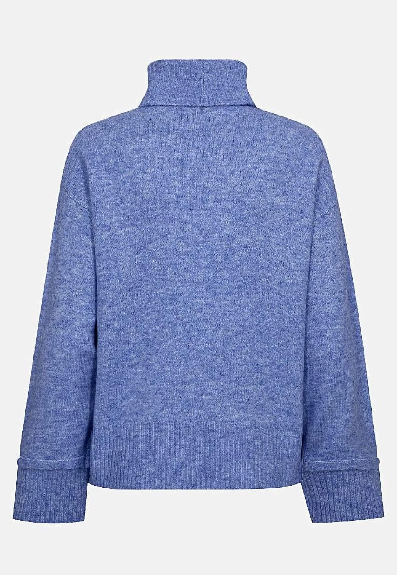 Stickad tröja med krage Tröjor & Cardigans|Stickat