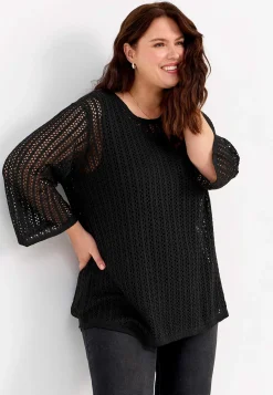 Online Stickad tunika Tröjor & Cardigans|Stickat