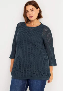 Online Stickad tunika Tröjor & Cardigans|Stickat