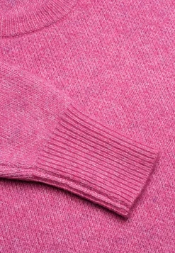 Clearance Stickad tunika med slitsar Tröjor & Cardigans|Stickat