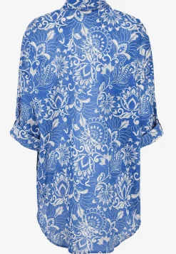 Discount Strandskjorta med uppvikbara ärmar Toppar & T-Shirts|Skjortor & Blusar
