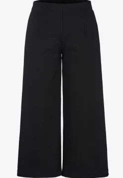 Sale Stretchig, elegant byxa med vida ben Byxor|Plus Size