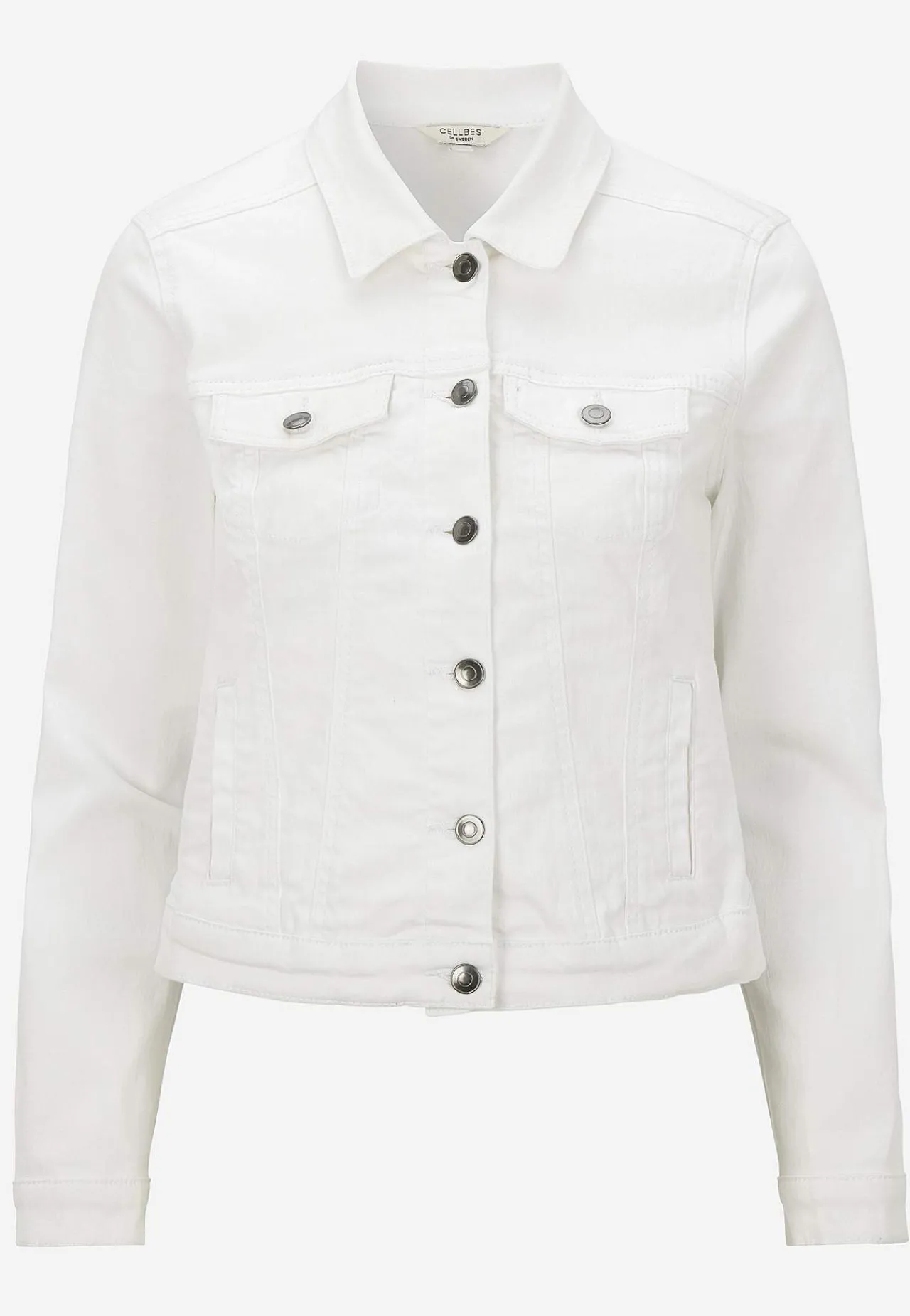 Outlet Stretchig jeansjacka Jackor & Kappor|Jeansplagg