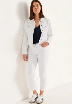 Outlet Stretchig jeansjacka Jackor & Kappor|Jeansplagg