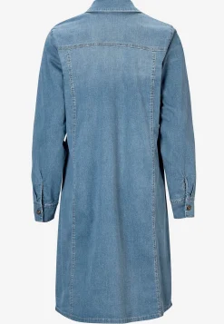 Clearance Stretchig jeansklänning Klänningar & Kjolar|Jeansplagg