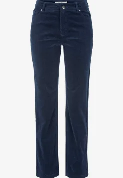 Clearance Stretchig manchesterbyxa med raka ben Byxor|Plus Size